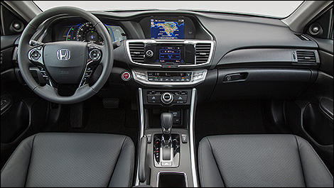 2014 Honda Accord hybrid cabin