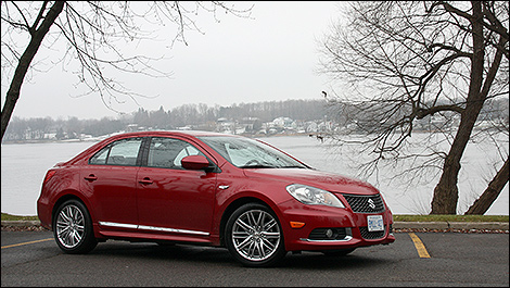 2012 Suzuki Kizashi Sport 3/4 view