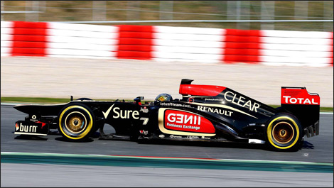 F1 Lotus E21 Davide Valsecchi