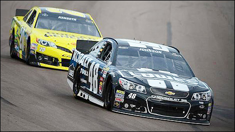 NASCAR Jimmie Johnson Matt Kenseth