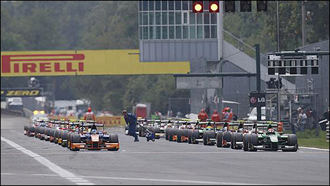 GP2 Monza start 2013