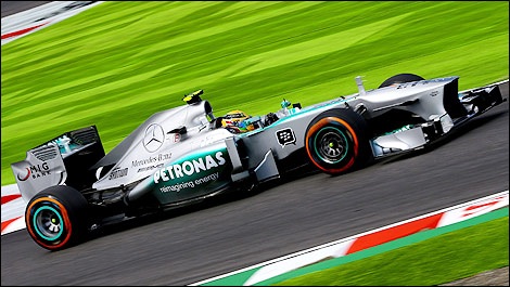 F1 Mercedes W04 Lewis Hamilton