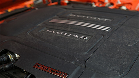 2014 Jaguar F-TYPE engine