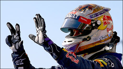 F1 Red Bull 8 wins Sebastian Vettel