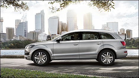 2014 Audi Q7 TDI side view