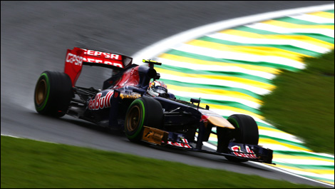 Daniil Kvyat, Toro Rosso STR8, Sao Paulo, F1