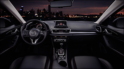 2014 Mazda3 GT cabin