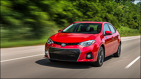 2014 Toyota Corolla S 3/4 view