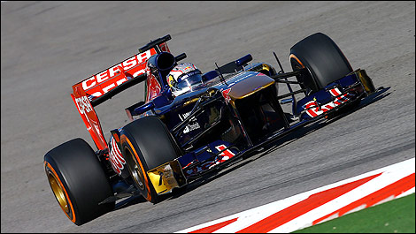 F1 Toro Rosso Daniil Kvyat Austin