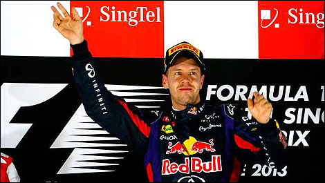 F1 Sebastian Vettel Singapore
