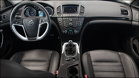 2012 Buick Regal GS cabin