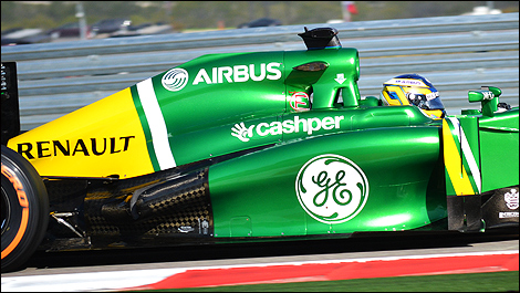 F1 Caterham Airbus GE Safran