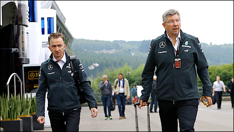 F1 Ross Brawn Mercedes Paddy Lowe