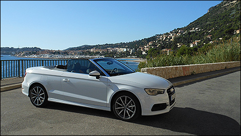 2015 Audi A3 Cabriolet 3/4 view