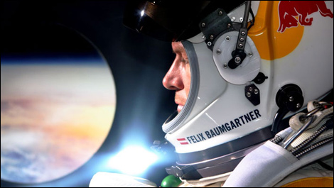 Felix Baugmartner, space