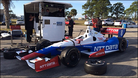 Tony Kanaan IndyCar Sebring