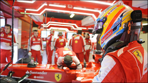 F1 Ferrari F138 Fernando Alonso