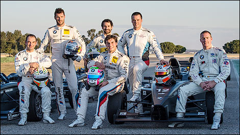 BMW DTM drivers