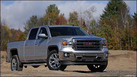 2014 GMC Sierra 1500 SLT Z71 3/4 view
