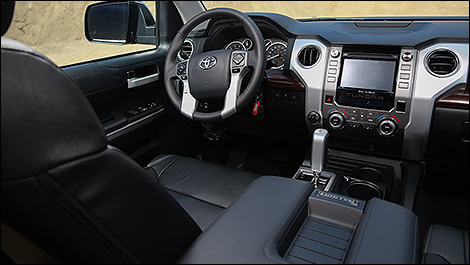 2014 Toyota Tundra 4x4 Double Cab Limited 5.7L cabin