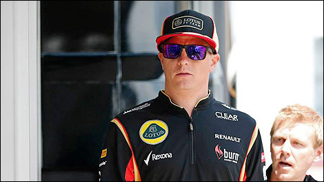 F1 Lotus Kimi Raikkonen