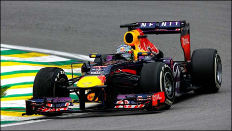 Sebastian Vettel, Red Bull RB9, F1, Brazil
