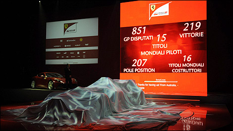 F1 F138 launch Ferrari