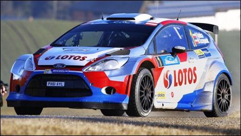 Robert Kubica, Jännerralye, Ford Fiesta RRC, ERC