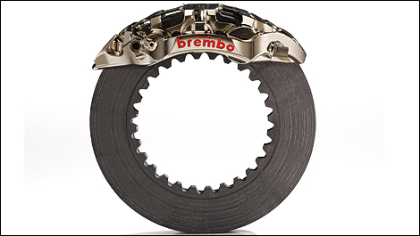 F1 Brembo carbon-carbon disc