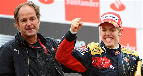 F1 Sebastian Vettel Monza 2008 Gerhard Berger