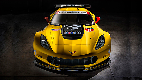 Chevrolet Corvette C7.R vue de face