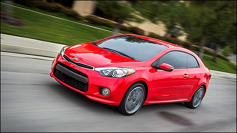 2014 Kia Forte Koup 3/4 view