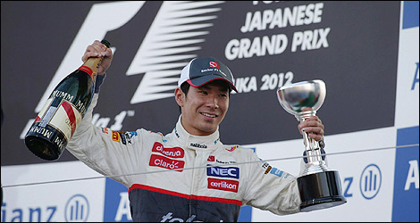 F1 Sauber Japan 2012 Kamui Kobayashi
