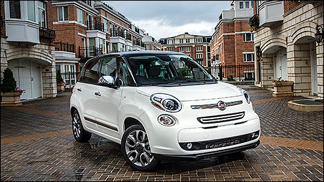 2014 Fiat 500L 3/4 view