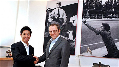 Ferrari Kamui Kobayashi Stefano Domenicali