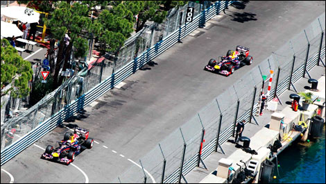 F1 Sebastian Vettel Red Bull Monaco Mark Webber