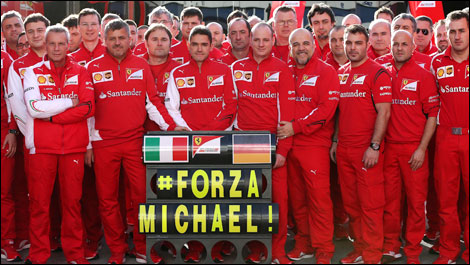 F1 Ferrari Forza Michael Schumacher