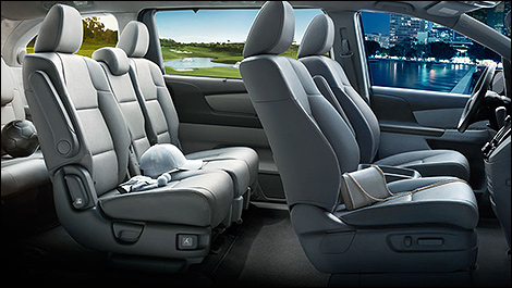 2014 Honda Odyssey cabin