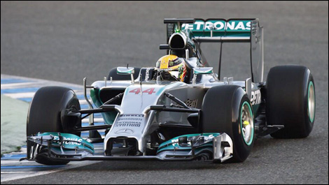 F1 Mercedes AMG W05 Lewis Hamilton