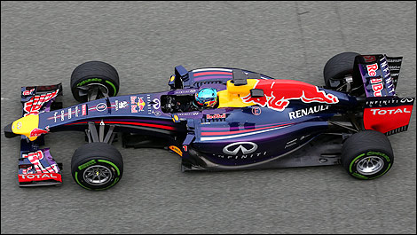 F1 Red Bull RB10 Sebastian Vettel