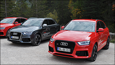 2014 Audi RS Q3 3/4 view