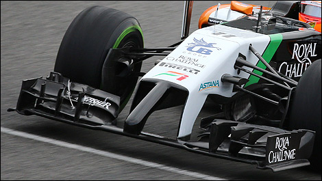 F1 Sahara Force India VJM07 nose