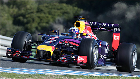 F1 Daniel Ricciardo Red Bull RB10