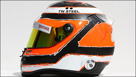 2014 F1 drivers helmets