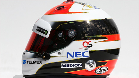 2014 F1 drivers helmets