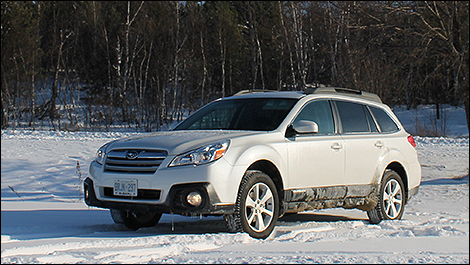 2014 Subaru Outback 3/4 view