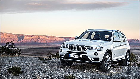 BMW X3 3/4 view