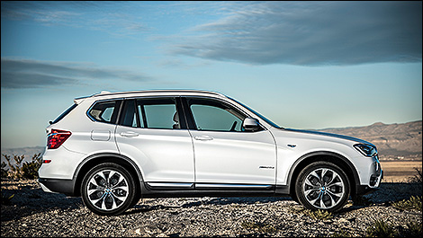 BMW X3 side view