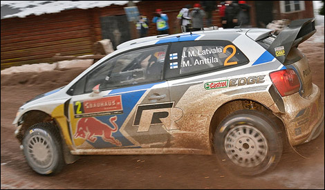 Jari-Matti Latvala, VW Polo R WRC, Sweden