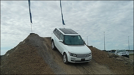 Land Rover experience at Circuit ICAR